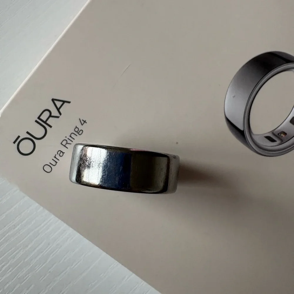 Silver Oura Ring